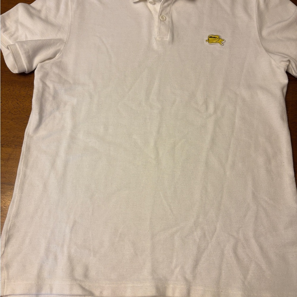 BTS Butter official merchandise White polo Shirt size large kpop